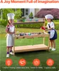 SucceBuy Matschküche aus Holz, Spielküchen-Set für draußen Produktbild-Vorschau 5