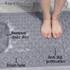 Badewannen-Duschmatte, rutschfeste Badewannenmatte mit Produktbild-Vorschau 2