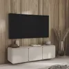 Selsey Lummo - Mobile TV sospeso a 3 ante, color cashmere, Anteprima dell’immagine prodotto 3