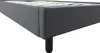 Sommier "Andy" - 160 x 200 cm - PVC - Gris anthracite Voir les images du produit 5