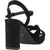 Tamaris Damen Sandalette Leder Cut-Outs Plateau High Heel Produktbild-Vorschau 10