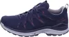 A side view of a blue LOWA Innox Evo 2 GTX women's hiking shoe. Voir les images du produit