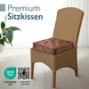 Beautissu 4er Set Bodenkissen Sitzkissen Mila, 40x40cm, Produktbild-Vorschau 2