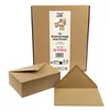 50 x PresentFill® Briefumschläge C6 ohne Fenster - Natur Produktbild-Vorschau 1