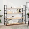 vidaXL Piano tavolo 160x40x2 cm rettangolare in legno Anteprima dell’immagine prodotto 3