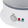 A close-up view of the control panel of a white electric kettle, showing buttons and indicator lights. Produktbild-Vorschau