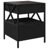 Design Couchtisch mit Infinity-LED Schwarz 40x40x51 cm, Produktbild-Vorschau 8