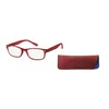 Lesebrille mit Etui Bluebreaker Trend Rot (+2,5 dpt) Produktbild-Vorschau 3