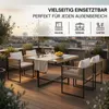 Gartenset Sitzgruppe Gartenmöbel Set Cube Essgruppe Rope Produktbild-Vorschau 5