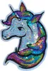 Aufnäher mit Einhorn-Pailletten-Emblem zum Aufbügeln Produktbild-Vorschau 1