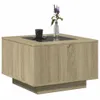 vidaXL LED-Couchtisch Sonoma-Eiche 60x60x40 cm Produktbild-Vorschau 5