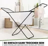 STAHLMANN® Wäscheständer [18 m Trockenfläche] Produktbild-Vorschau 5