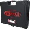 A black plastic tool case with red branding. Náhľad obrázku produktu