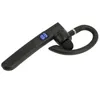 A black Bluetooth earphone with a digital display is shown against a white background. Náhľad obrázku produktu