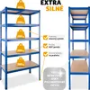 tectake® heavy duty regál s 5 policemi 90,5 x 45,5 x 180,5 Náhled obrázku produktu 5