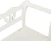 vidaXL Ławka biała 107x45x75,5 cm lite drewno jodła Podgląd zdjęcia produktu 6