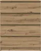 vidaXL Sideboard Chêne Artisan 80x35x99 cm Bois composite Voir les images du produit 6