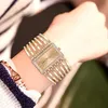 Elegante Damen Armbanduhr mit Quarzwerk, goldenem Produktbild-Vorschau 5