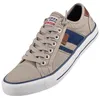 Sneaker in tela Dockers by Gerli da uomo, beige Anteprima dell’immagine prodotto 1