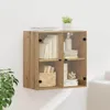 vidaXL Wandschrank 68 x 37 x 68,5 cm Holzwerkstoff Produktbild-Vorschau 2