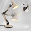 Retro tafel lamp Pixa, metaal, beige, 1 lichtpunt, E14, Productafbeelding-voorbeeld 11