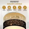 MONZANA® Deckenlampe Sternenhimmel Wohnzimmer Schlafzimmer Produktbild-Vorschau 6
