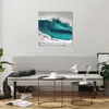 Bilder auf glas - Einteilig - Surfen Welle Türkis - 60x60cm Produktbild-Vorschau 6