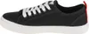 A side view of a black sneaker with white laces and a white sole. Náhľad obrázku produktu