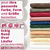 DecoHomeTextil Kringel Circle Tafeldecke Ornamente Damast Produktbild-Vorschau 5