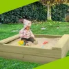 Sandkasten XXL Bär Bohlen aus Kiefernholz 60 mm imprägniert Produktbild-Vorschau 3