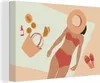 OneMillionCanvasses® - Leinwandbilder - 140x90 cm, Frau - Produktbild-Vorschau 1