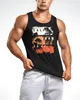 Herren Tank-Top California Schriftzug Palmen Printshirt Produktbild-Vorschau 4