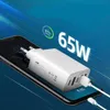 Nabíječka USB C, PD65W 5V4A PD+3USB nabíjecí zástrčka, Náhled obrázku produktu 9