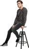 Urban Classics Langarmshirt Herren Regular Stripe Produktbild-Vorschau 12