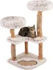 COSTWAY Kratzbaum Holz, 101 cm, Katzenbaum mit Kratzpfosten Produktbild-Vorschau 1