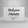 Bild auf Leinwand - Leinwandbild - Einteilig - Hakuna Mama Produktbild-Vorschau 3