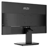 The back of a black MSI monitor is shown against a light gray background. Podgląd zdjęcia produktu