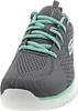 Skechers Graceful - Get Connected - Chacoal / Grün Produktbild-Vorschau 65