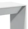 vidaXL Table de bar blanc 51x50x103,5 cm Bois composite Voir les images du produit 6