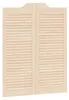 vidaXL : 2 portes battantes, 100 x 40 cm, en bois massif de Voir les images du produit 4