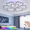 100W Herzform LED Deckenleuchte mit RGB Farbwechsel Lamp, Produktbild-Vorschau 1