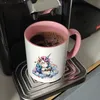 Träumendes Einhorn Kaffeebecher in rosa Produktbild-Vorschau 7