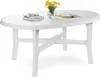 Simmsville - Outdoor-Tisch, 165x110x72 cm Weiß, 6 Plätze  Produktbild-Vorschau 1