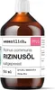 A bottle of castor oil with a label. Produktbild-Vorschau