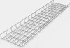 A wire mesh cable tray is shown against a white background. Anteprima dell’immagine prodotto