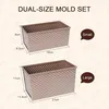 Brotbackform Mit Deckel 2er Set, 21 * 11,5 * 11cm + 19 * Produktbild-Vorschau 5
