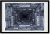 Bild 60x40 MDF-Rahmen, Wandkunst Tunnel Produktbild-Vorschau 1
