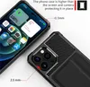 INF Schwarze Kartenhalter Stoßfeste Handyhülle für iPhone Produktbild-Vorschau 3
