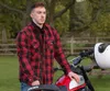 Merlin Axe Motorrad Hemd, schwarz/rot, L Produktbild-Vorschau 4