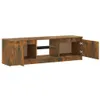 The Living Store TV-Schrank mit LED-Leuchten Räuchereiche Produktbild-Vorschau 6